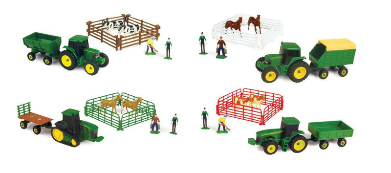 John Deere 10 pc Mini Farm Set Asst