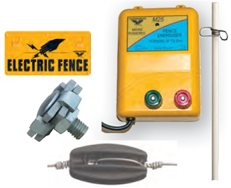 Thunderbird Garden Fence Mains Energiser Kit