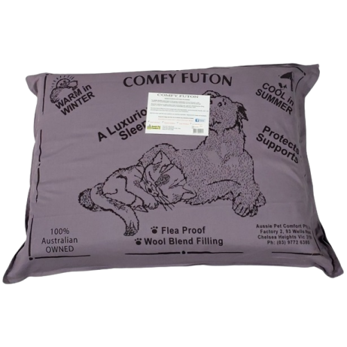 Elite Comfy Futon Dog Bed Grey Raymonds Warehouse
