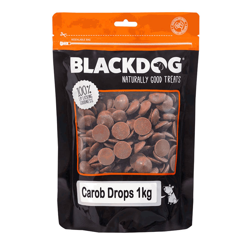 Blackdog Carob Drop Dog Treats
