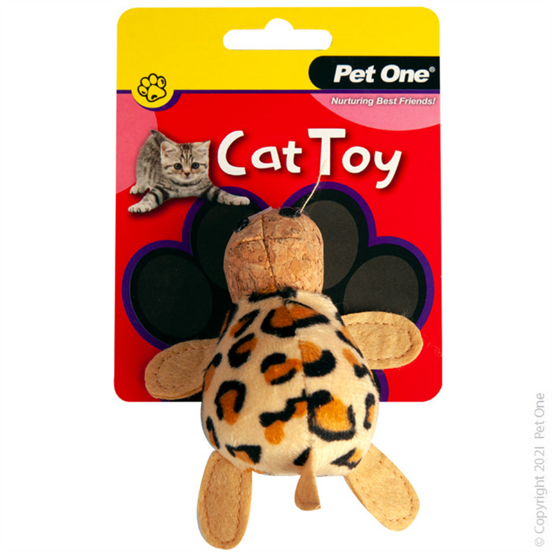 Pet One eopard Tortoise Cat Toy