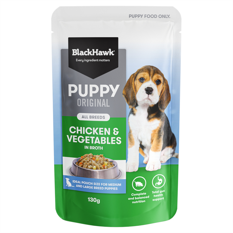 Black Hawk Chicken & Vegetables Puppy Food