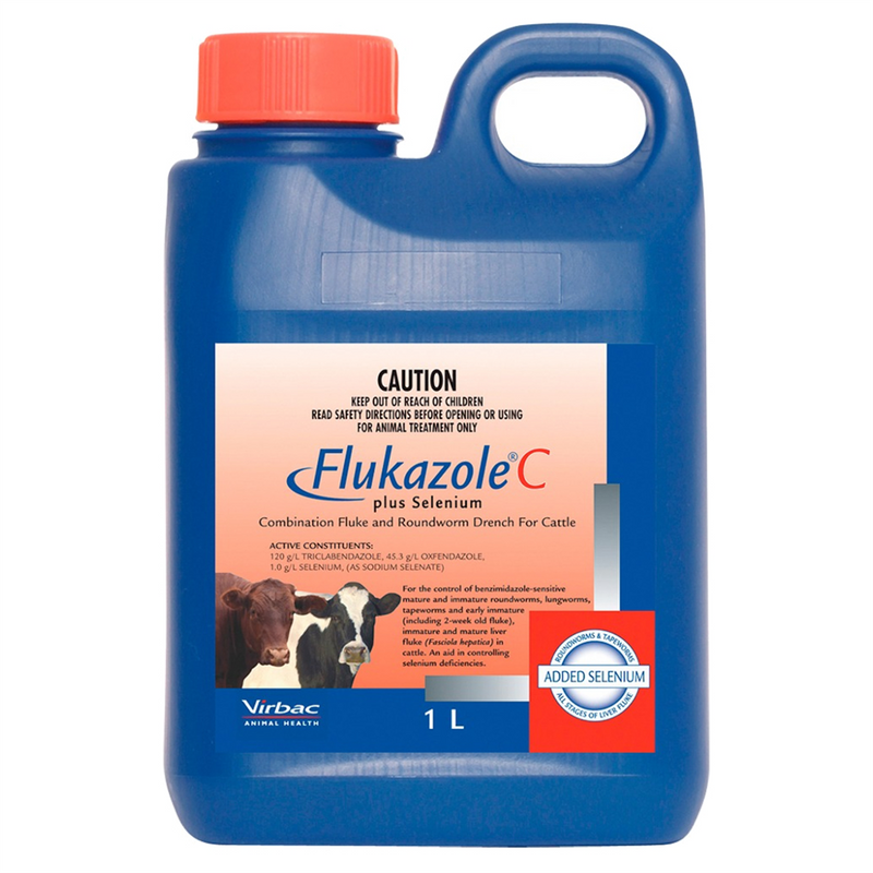 Virbac Flukazole C + Selenium 1L