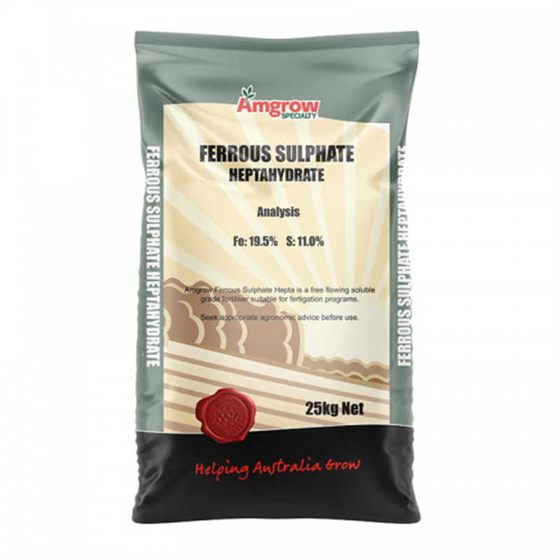 Barmac Iron Sulphate Heptahydrate 25kg