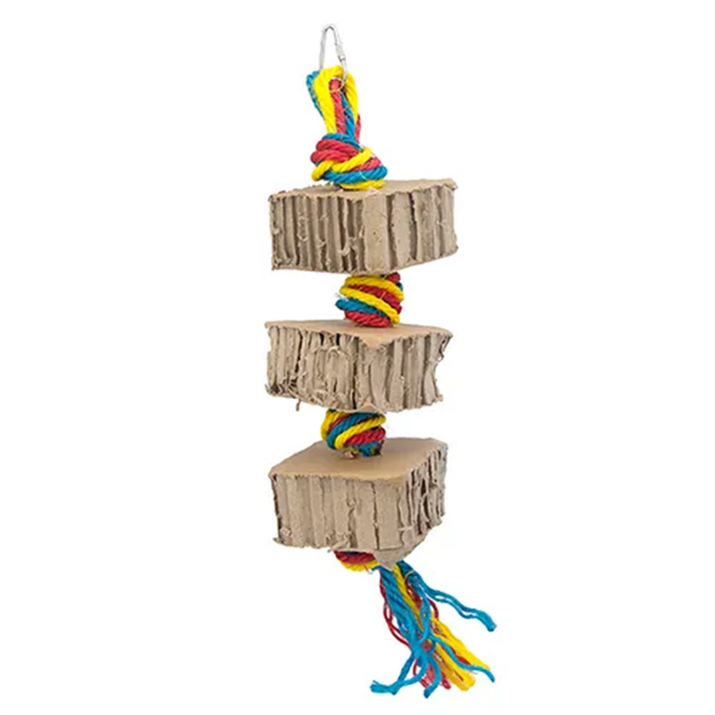 Bainbridge Shredz Cardboard Tower Destructive Bird Toy