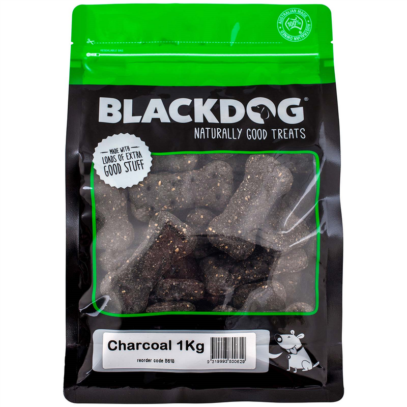 Blackdog Charcoal Dog Biscuits