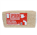 Superior Pine Shavings Compressed Bale (RED) 14kg