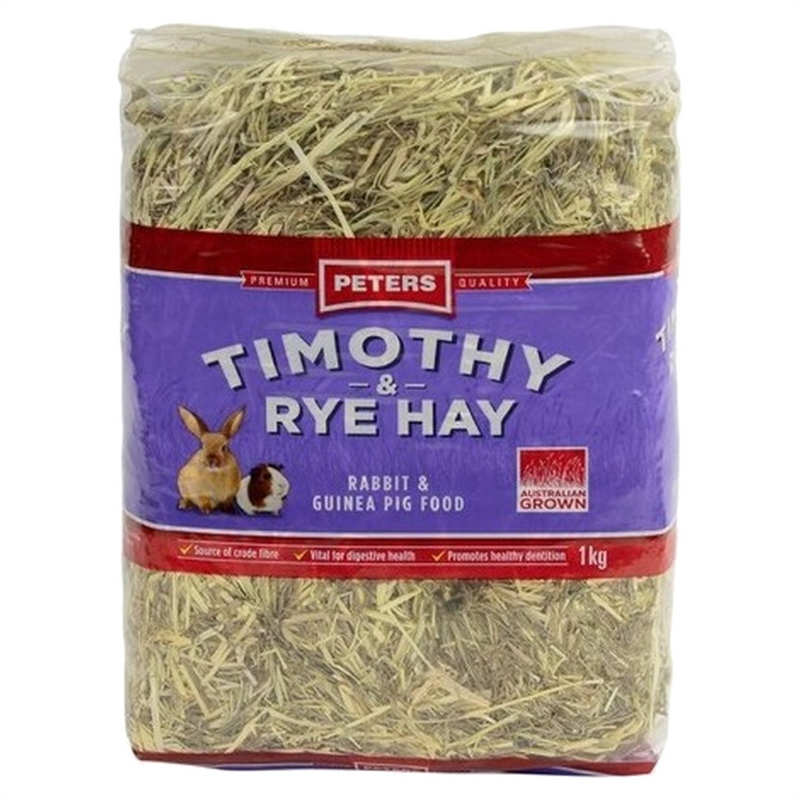 Peters Timothy & Rye Hay 1kg