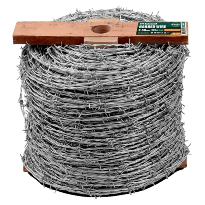 Murray Barbed Wire IOWA Heavy Galvinised High Tensile 2.5mm x 400m