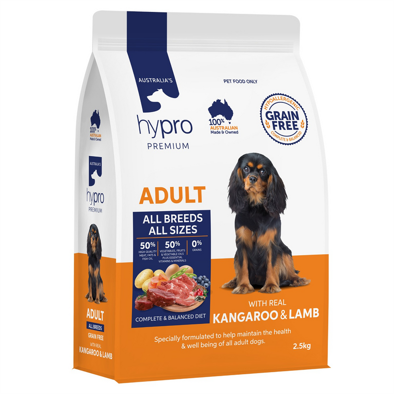 Hypro Premium Grain Free Kangaroo & Lamb Dog Food