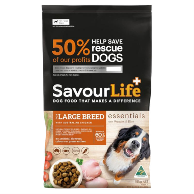 SavourLife Essentials Chicken Large Dog Food 15kg