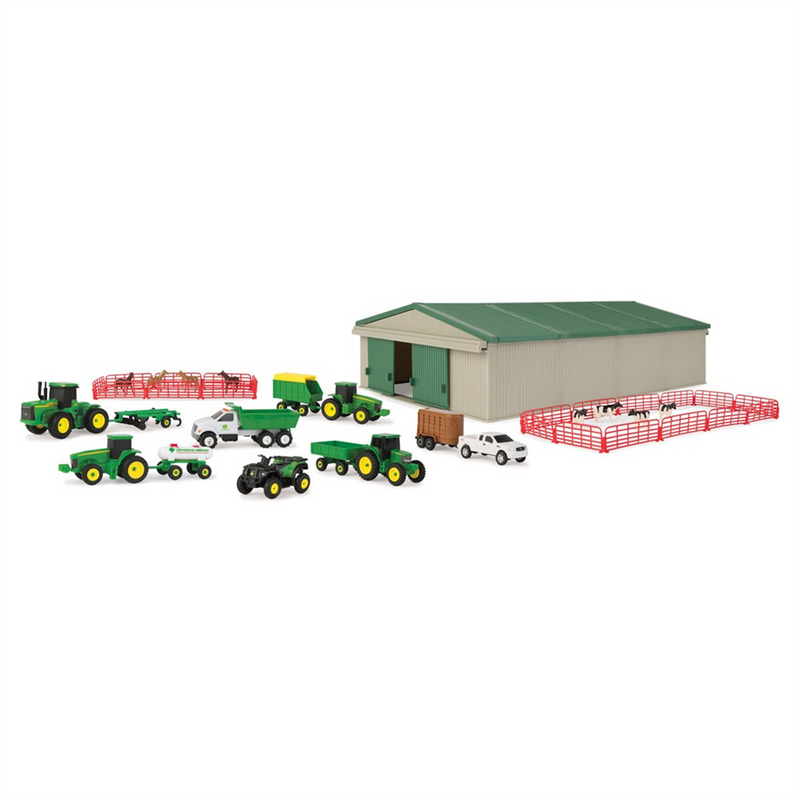 John Deere Toy Set Vehicle Mini Value 70pc