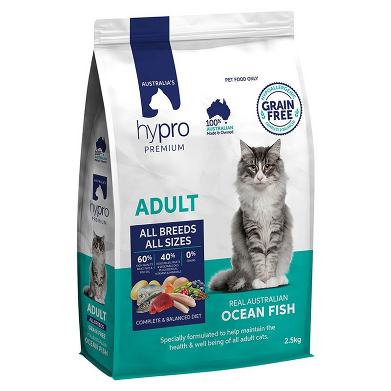 Hypro Premium Adult Grain Free Ocean Fish Cat Food
