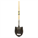 Ayrford Plumber's Round Point Shovel with Wooden Handle