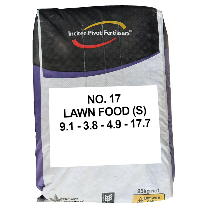 Incitec No. 17 Lawn Fertiliser 25kg