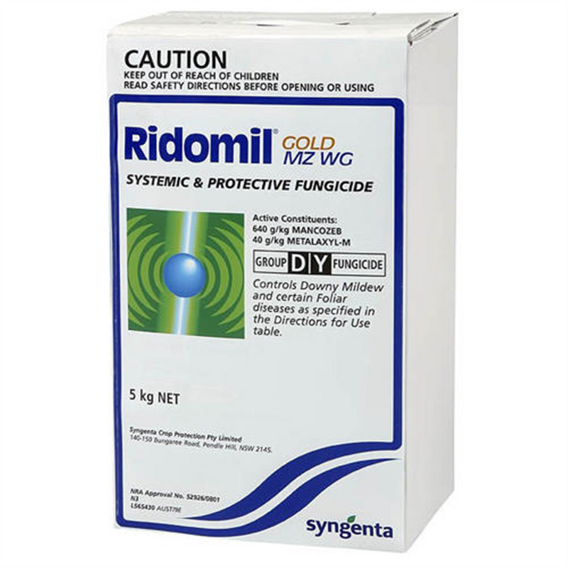 Syngenta Ridomil Gold MZ GW Systemic and Protective Fungicide