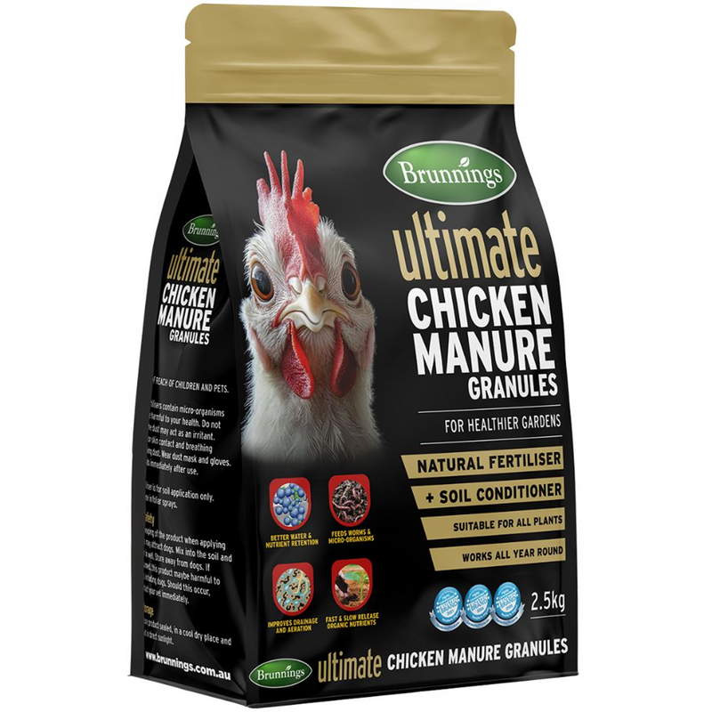 Brunnings Ultimate Chicken Manure Granules 2.5kg