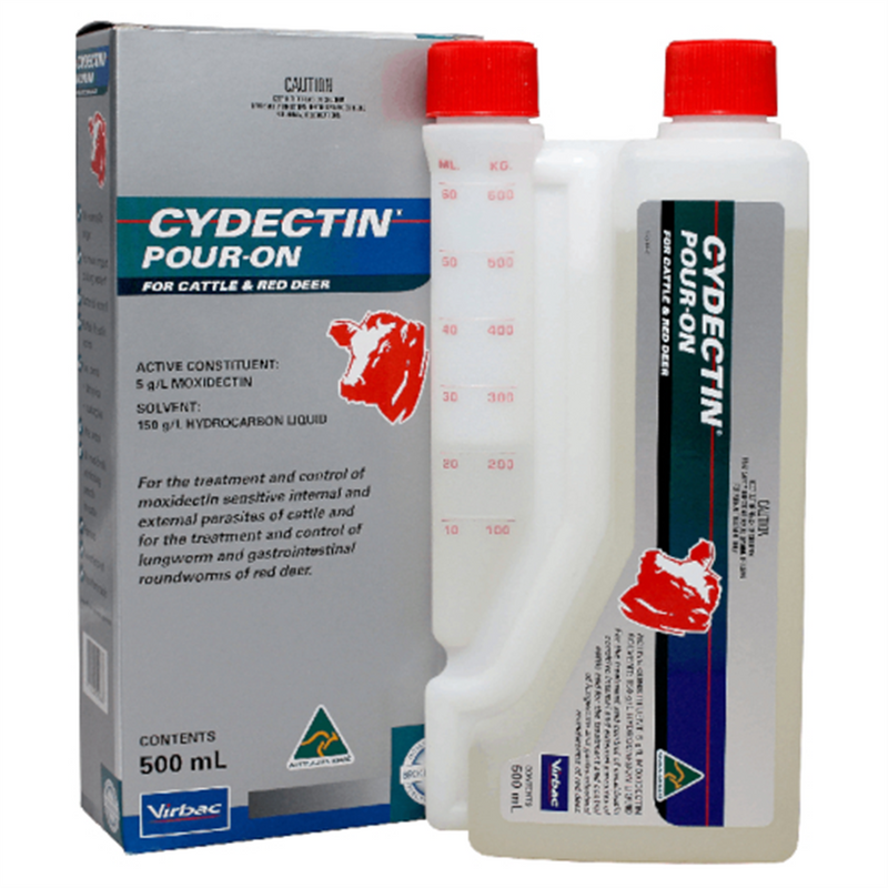 Virbac Cydectin Pour-On for Cattle and Red Deer