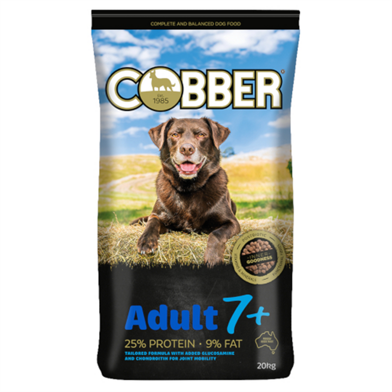 Cobber 7+ Senior Dog Food 20kg