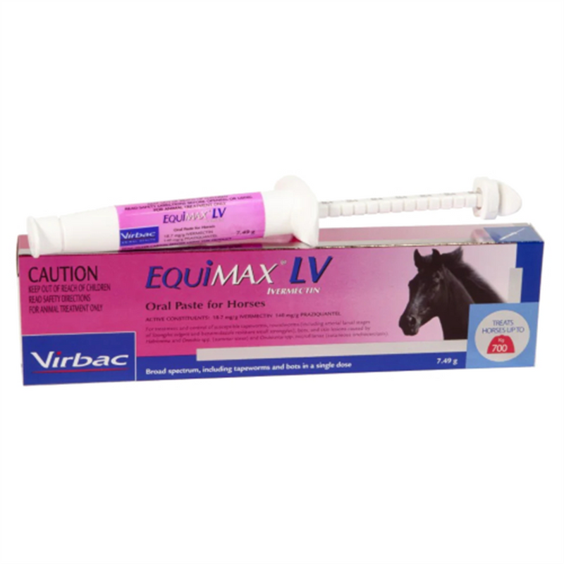 Equimax LV Ivermectin Paste 7.49g