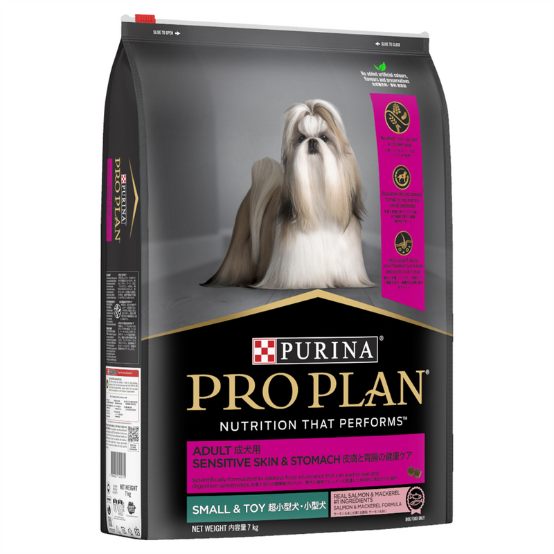 Pro Plan Sensitive Skin & Stomach Small & Toy Dog Food 7kg
