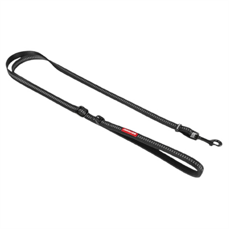 EzyDog Essential Adjustable Dog Lead Black