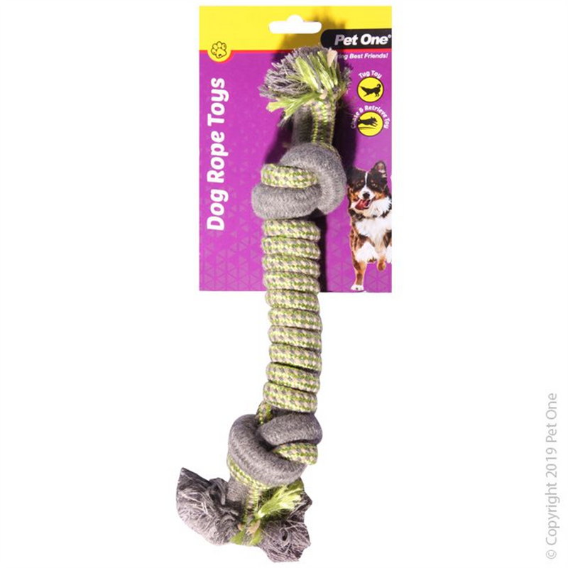 Pet One Rope Spiral with Knots