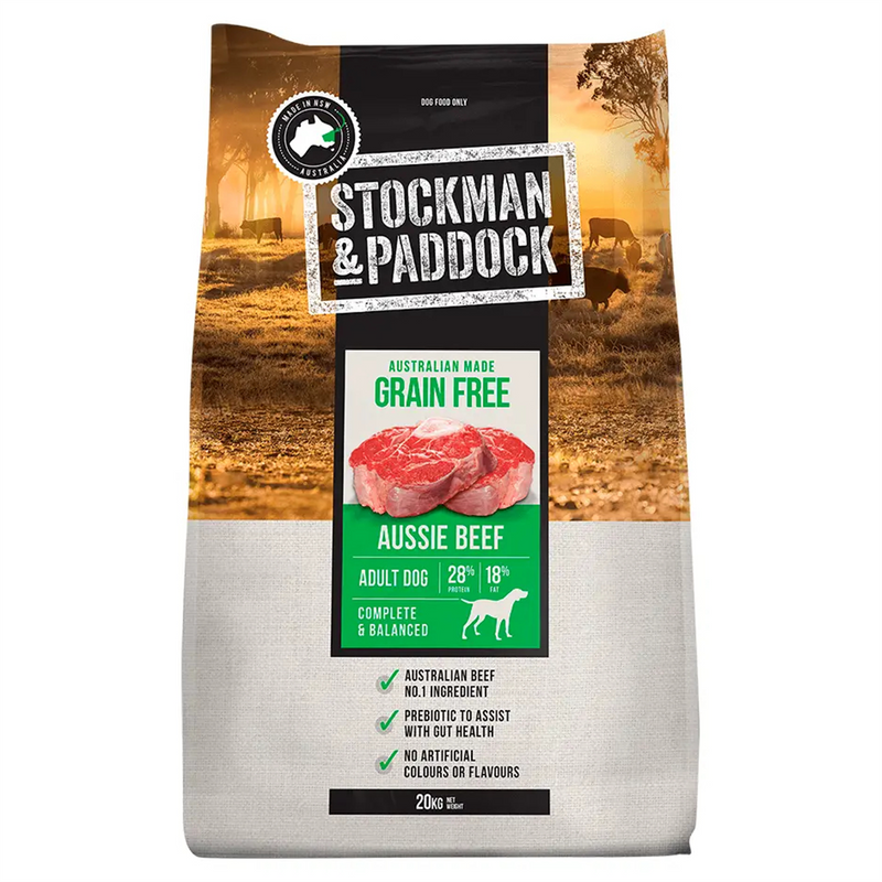 Stockman & Paddock Grain Free Beef Dog Food