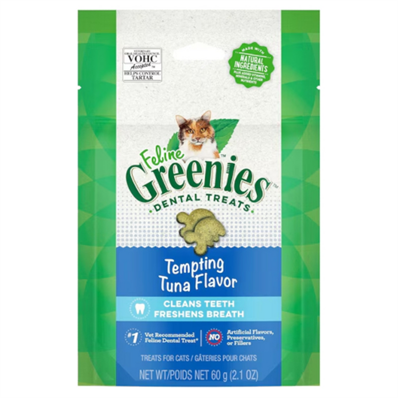 Greenies Tuna Dental Treats for Cats 60g