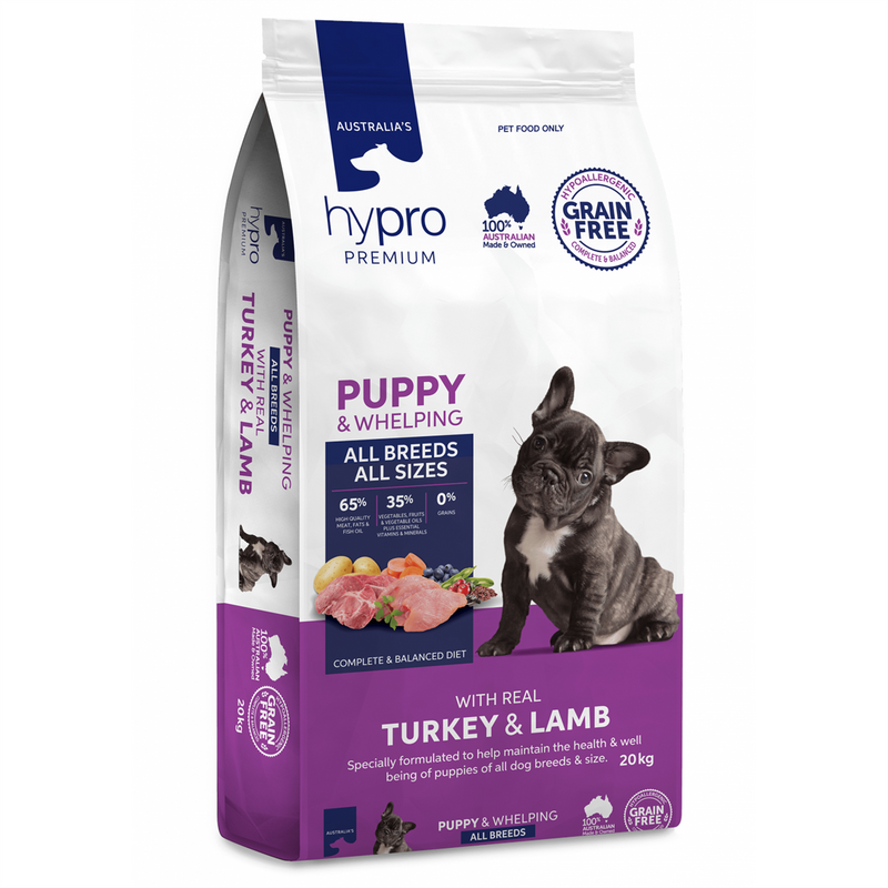 Hypro Premium Grain Free Turkey & Lamb Puppy Food