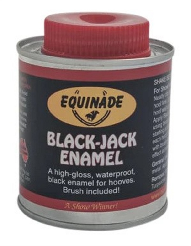 Equinade Black Jack Enamel