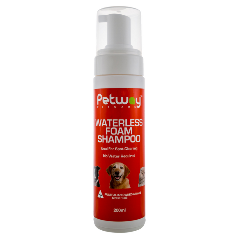 Petway Waterless Foam Dog Shampoo