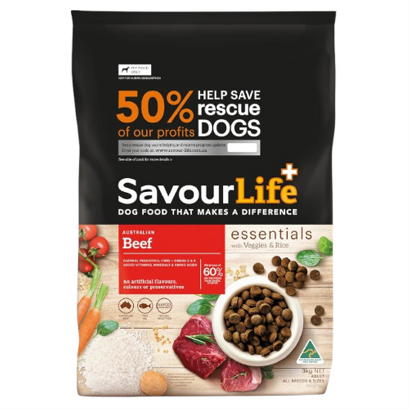 SavourLife Essentials Beef Dog Food