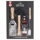 Grill Society 3 Piece BBQ Tool Set