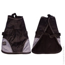 Pet One Nightwalker Quick Clip Dog Coat Black/Grey