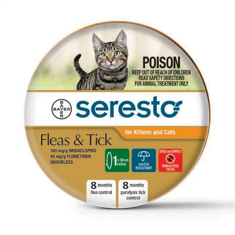Seresto Flea & Tick Collar for Kittens and Cats