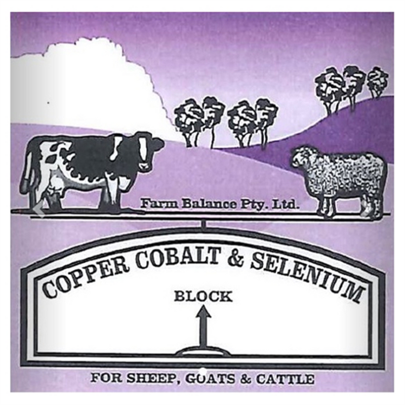 Farm Balance Copper, Cobalt & Selenium Salt Block 18kg