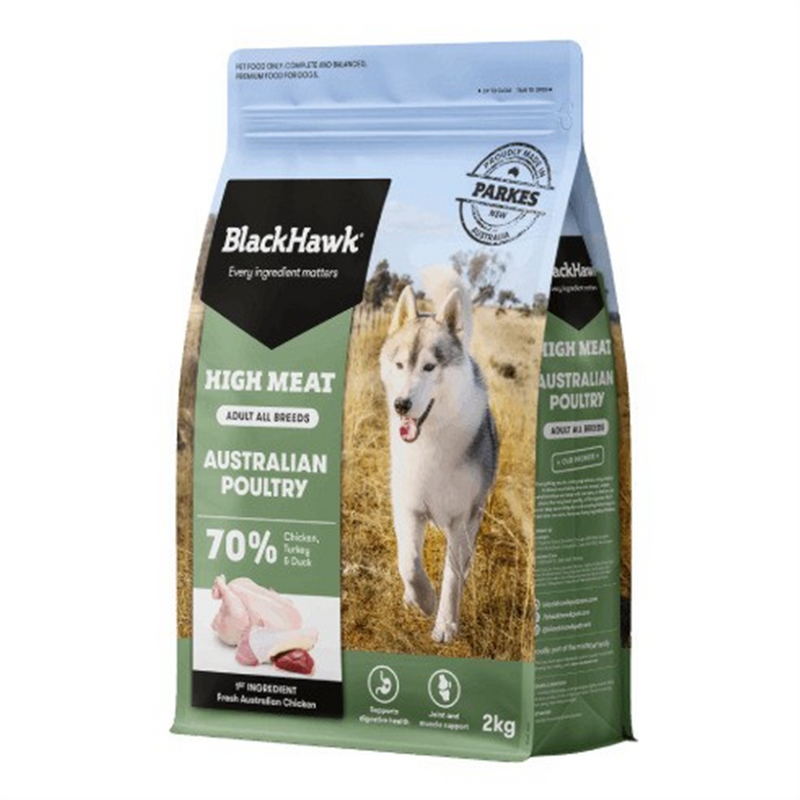 Black Hawk High Meat Australian Poultry Dog Food