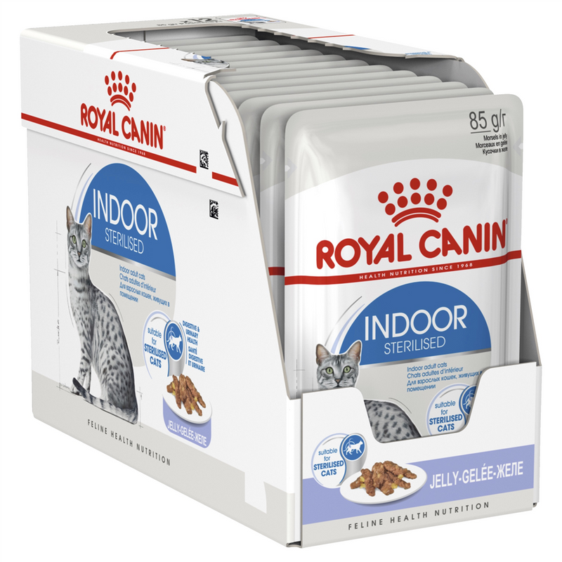 Royal Canin Indoor Jelly Cat Food 85g