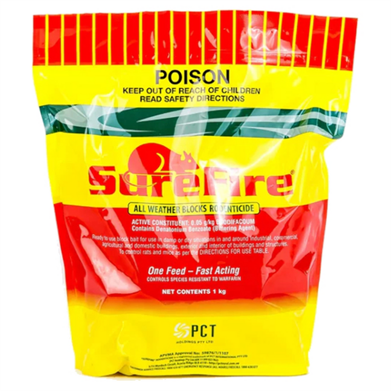 PCT SureFire Bait Blocks Rodenticide