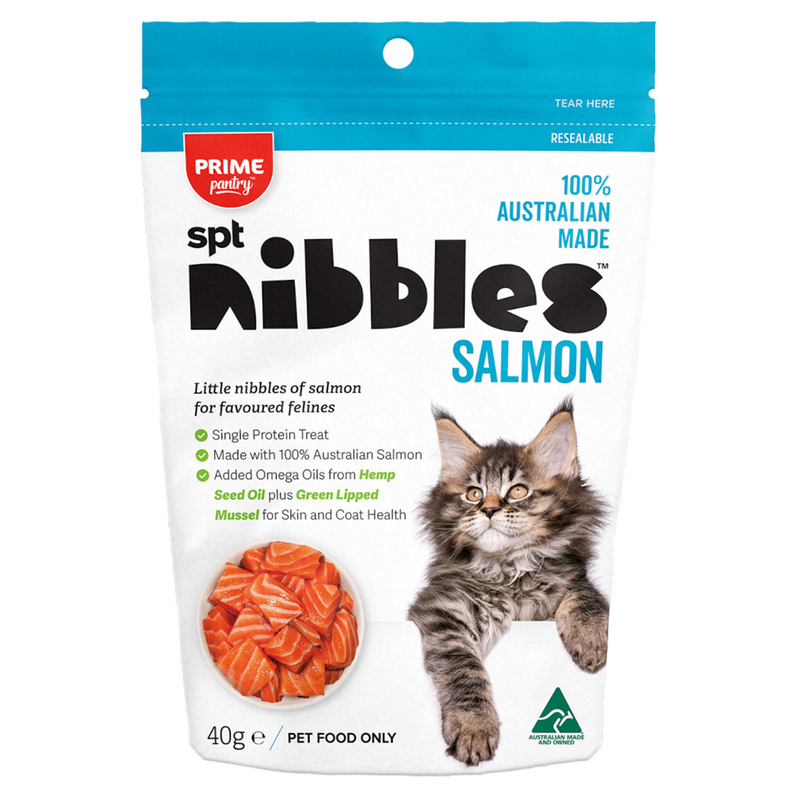Prime Pantry Nibbles Salmon Cat Treats
