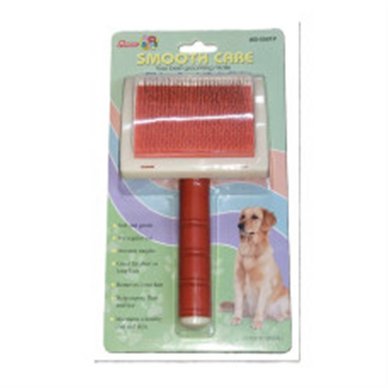 Percell Slicker Brush with Plastic Handle Large
