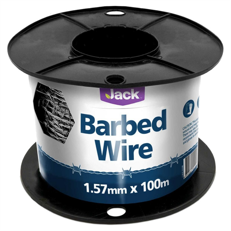 Jack Barbed Wire 1.57mm x 100m