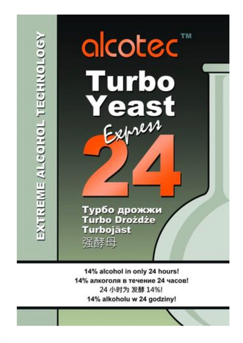 Alcotec 24hr Turbo Yeast