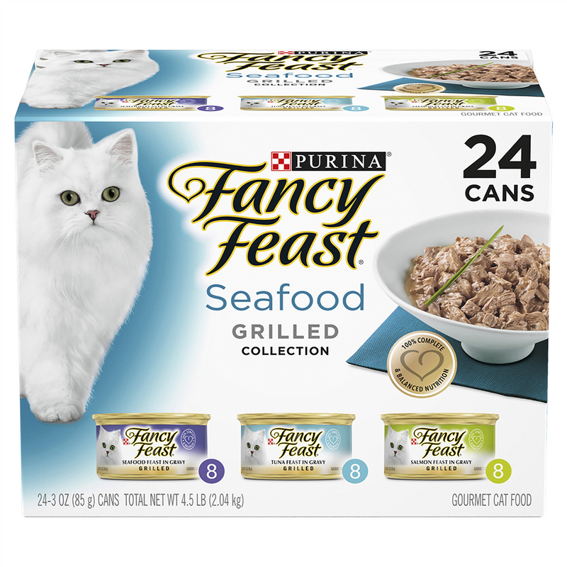 Fancy Feast Seafood Grilled Cat Food 85g