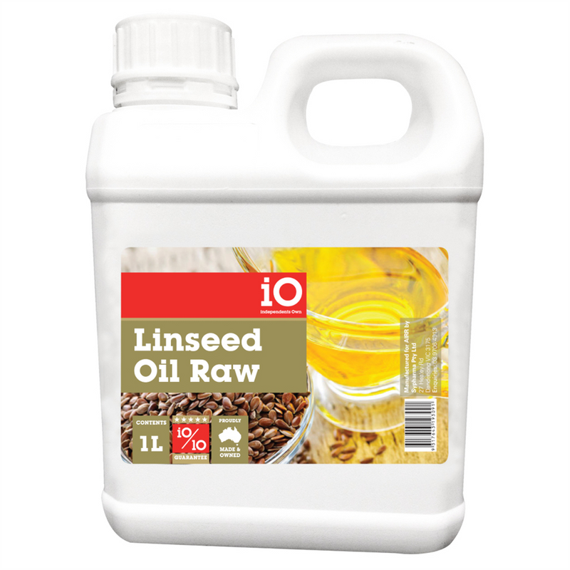 iO Linseed Oil Raw