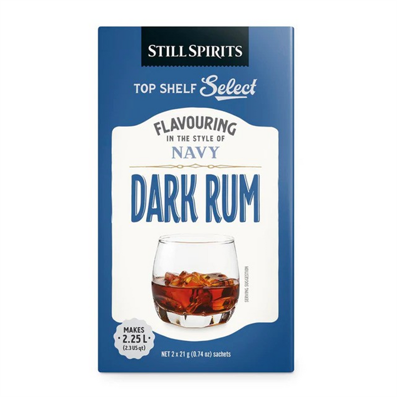 Still Spirits Top Shelf Select Navy Dark Rum 21g 2pk