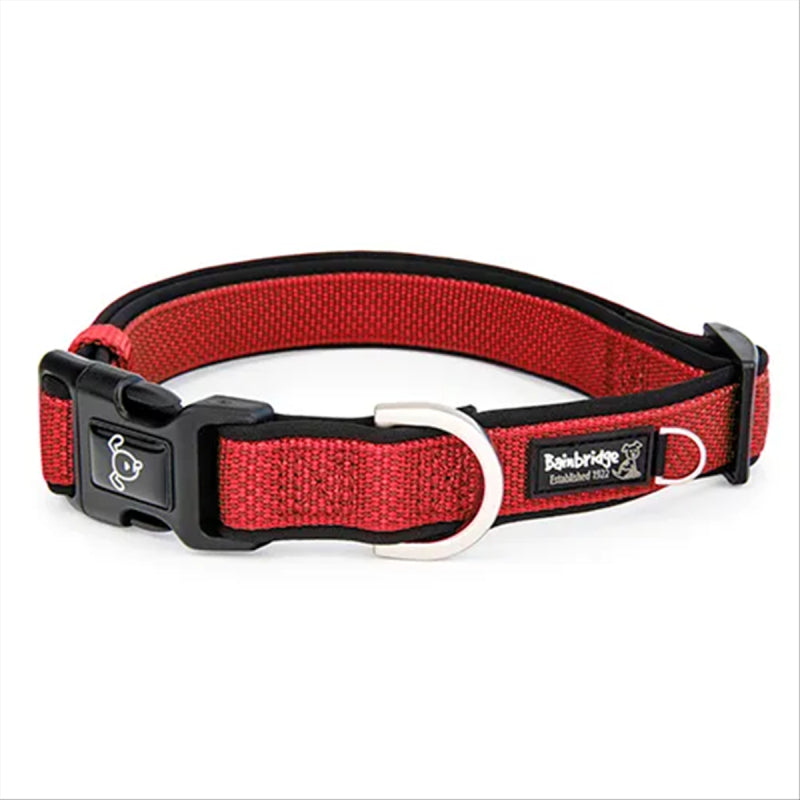 Bainbridge Premium Sport Dog Collar Red