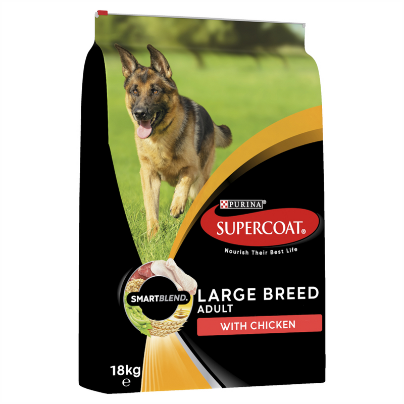 Supercoat Adult Large Breed Dog Food 18kg