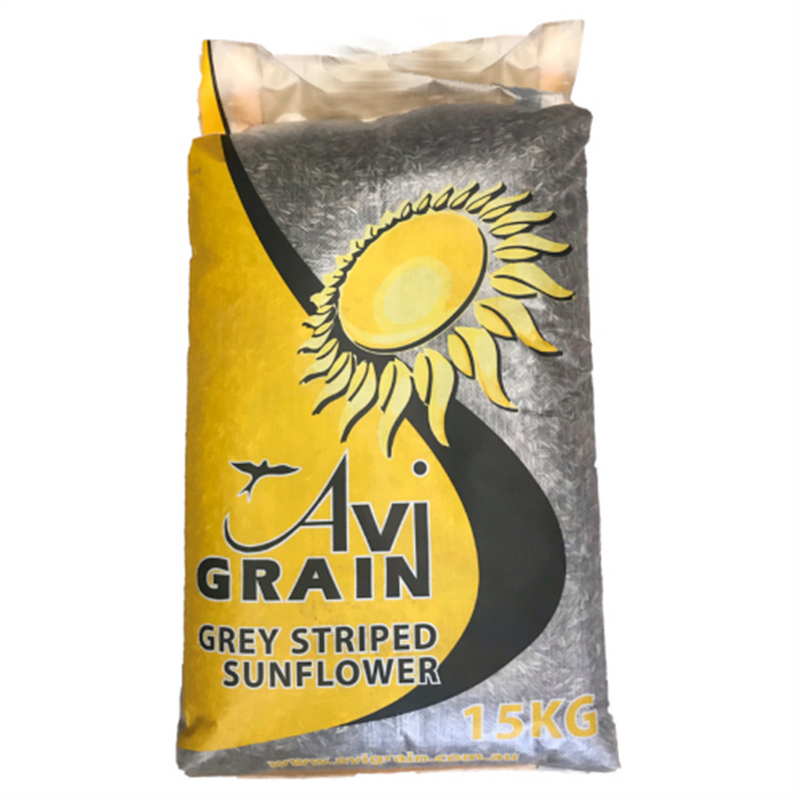 Avigrain Grey Stripe Sunflower Seeds